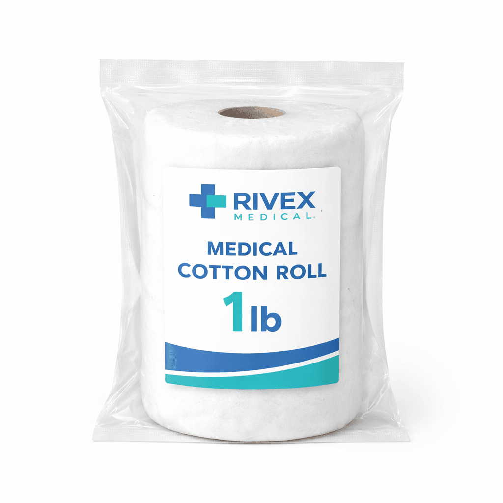 Absorbent Cotton Roll — 1 lb, USP Purified